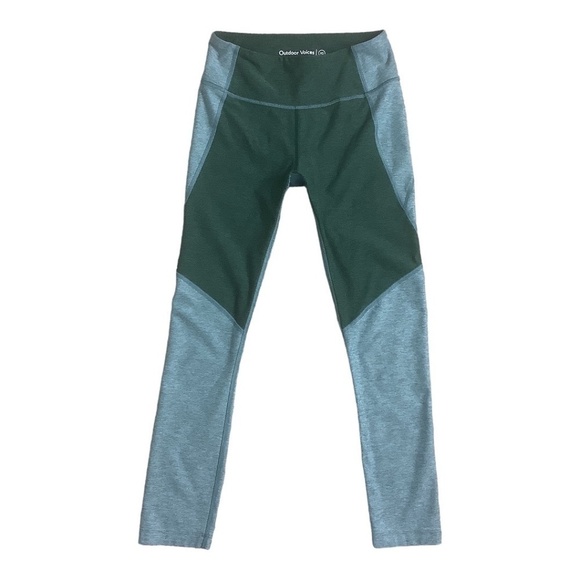Outdoor Voices Two Tone Panel Leggings XS - Picture 1 of 4